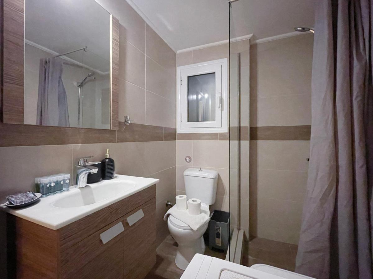 雅典Key Biscayne Charming 50Sqm Apt In Paleo Faliro公寓 外观 照片